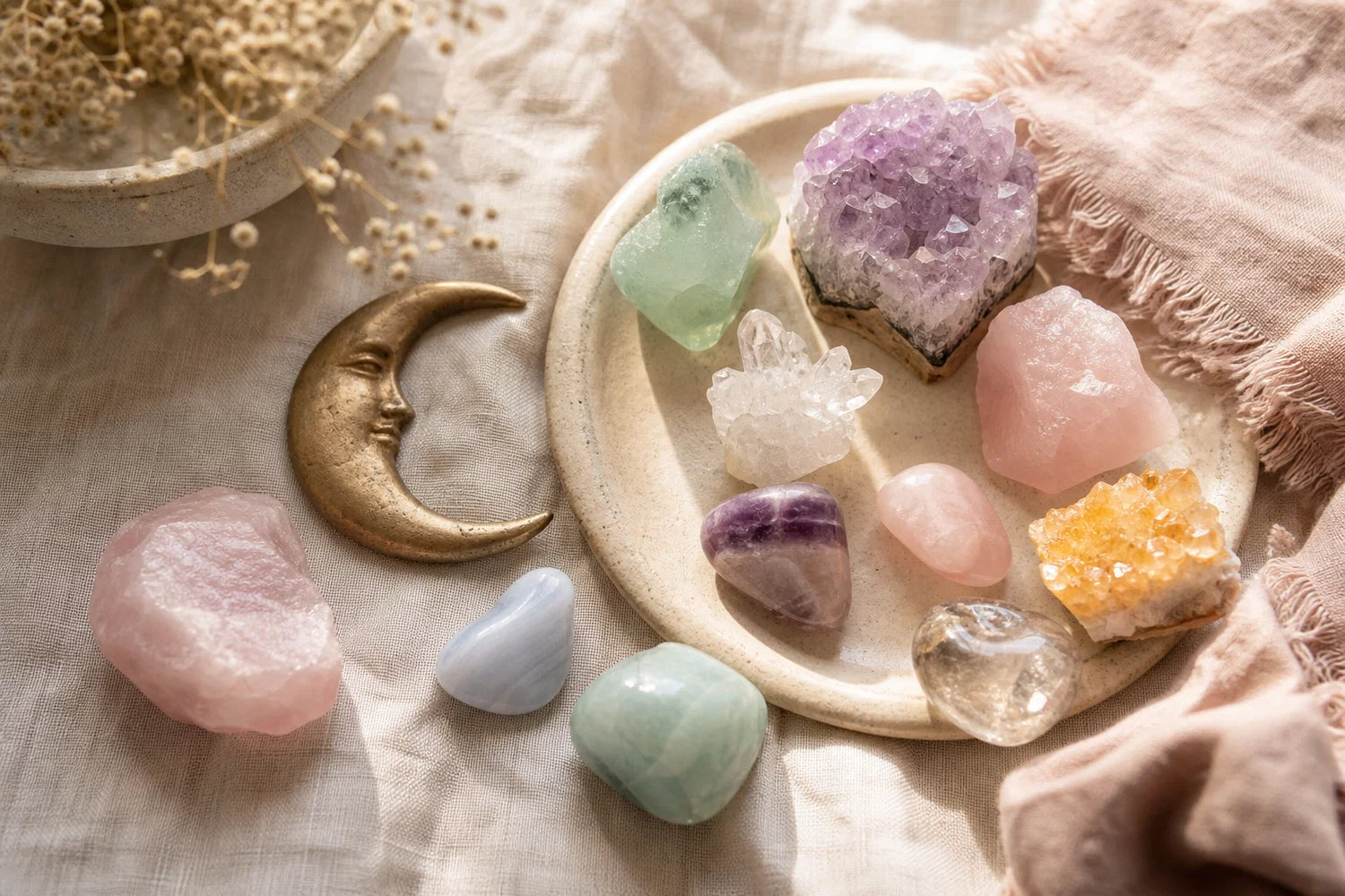 How to Choose Your First Crystal Based on Your Moon Sign