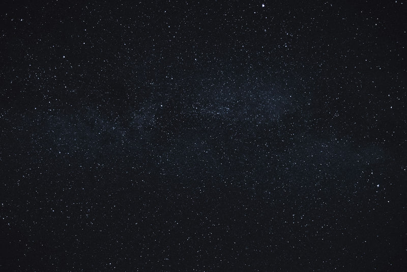 Night sky filled with stars, used to represent the zodiac signs