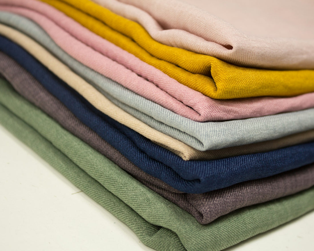 Folded soft cloth, used for wiping and conditioning Rudraksha beads