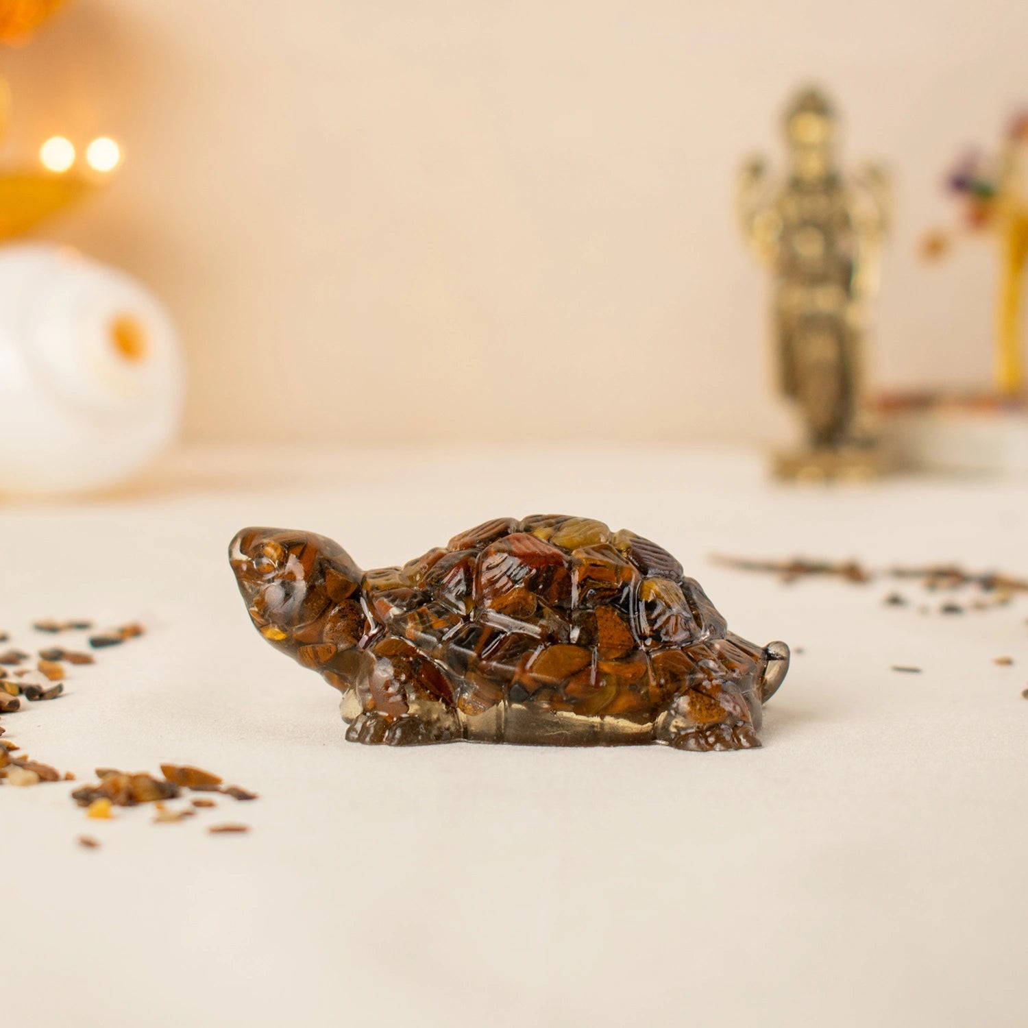 Vastu Tiger Eye Tortoise (Kachhua)