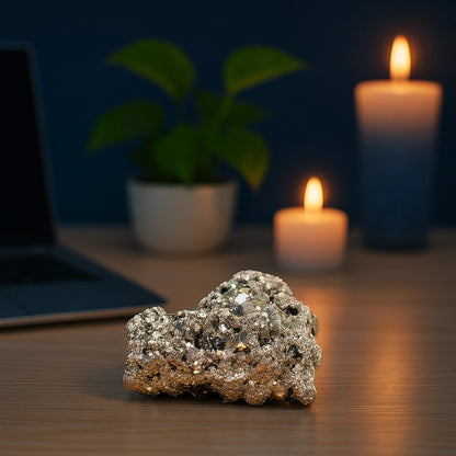 Purnima Energised Raw Pyrite Stone