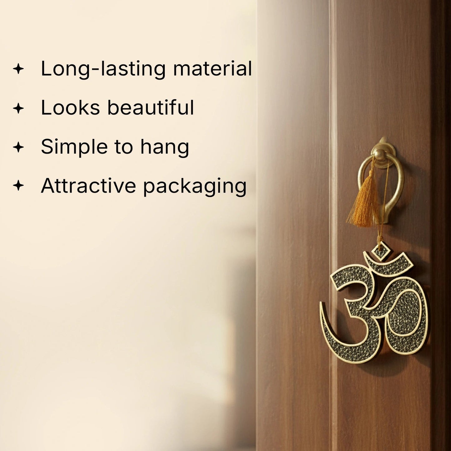 Pyrite Om Shanti Vastu Blessing